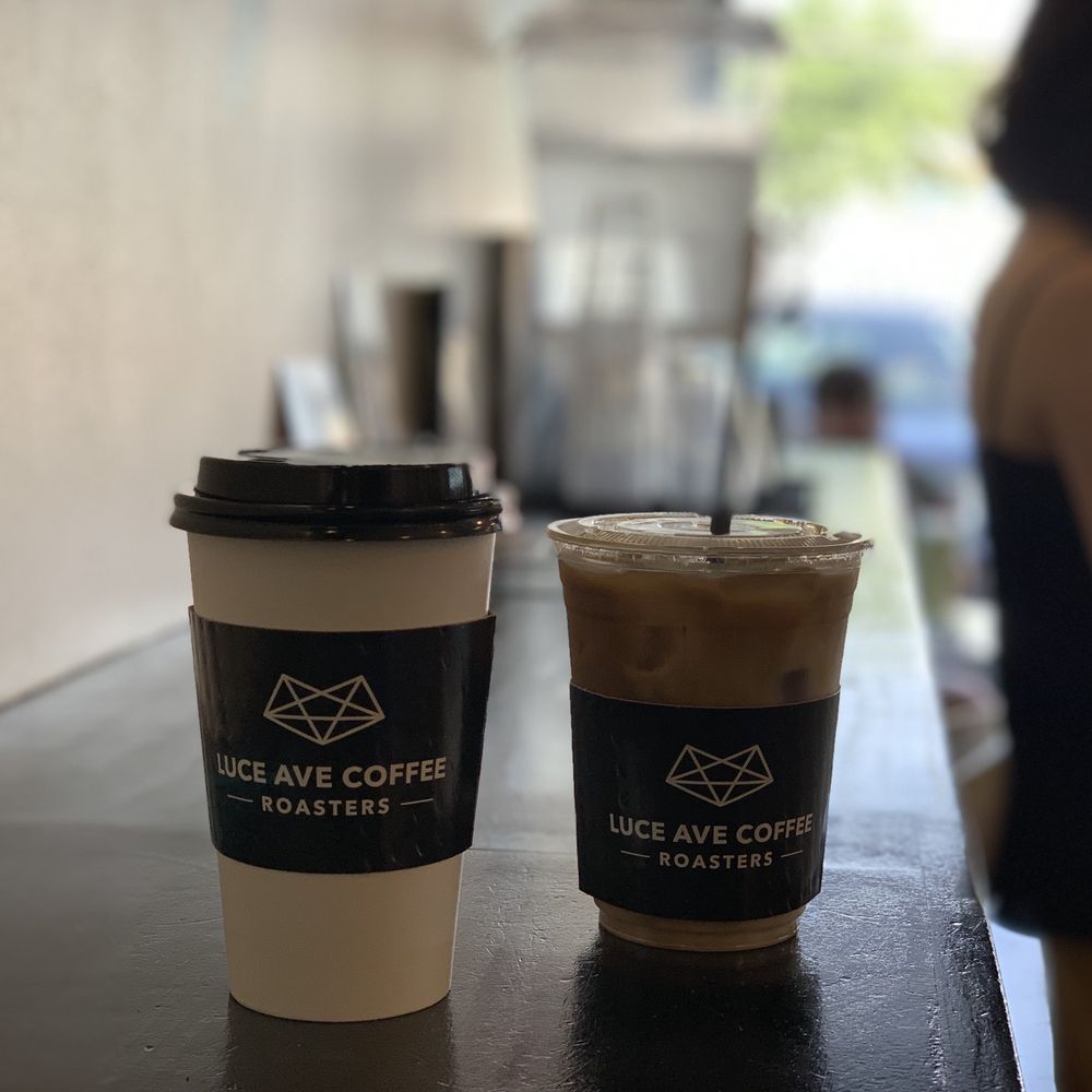 Luce Ave Coffee Roasters - Hot and Iced Latte with Almond Milk (DELICIOUS!) - Coffee & Tea Near Me - Houston, Texas Luce Ave Coffee Roasters - Hot and Iced Latte with Almond Milk (DELICIOUS!) - Coffee & Tea Near Me - Houston, Texas