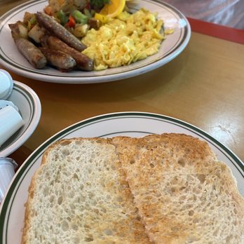 Woody's Diner - Sausage and eggs. So many sausages. - Diners Near Me - Sunset Beach, California Woody's Diner - Sausage and eggs. So many sausages. - Diners Near Me - Sunset Beach, California