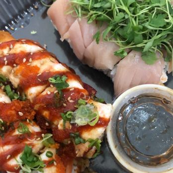 Ai Sushi - Left is number 1 roll and right is coco roll - Sushi Bars Near Me - Plano, Texas