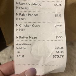 Receipt Receipt
