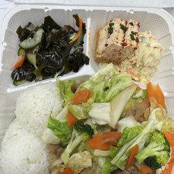 Kalena Fish Market - Chicken chop chae with choice of 4 sides