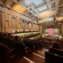 user provided Boston Symphony Hall photo