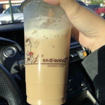 L'uxweet - Hokkaido milk tea... ehh not good - Bakeries Near Me - Tustin, California L'uxweet - Hokkaido milk tea... ehh not good - Bakeries Near Me - Tustin, California