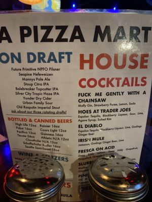 Menu photo 5 A Pizza Mart Seattle, WA