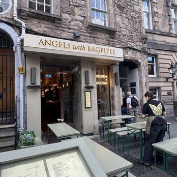 Angels with Bagpipes - Entrance - Bars Near Me - Edinburgh, EDH