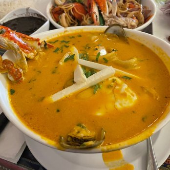 Don Pepe Peruvian Restaurant - a bowl of soup and a plate of food - Peruvian Near Me - Freehold, New Jersey Don Pepe Peruvian Restaurant - a bowl of soup and a plate of food - Peruvian Near Me - Freehold, New Jersey