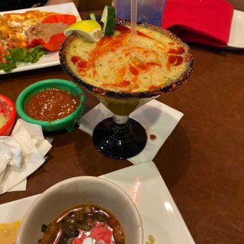Ñeca's Mexican Restaurant & Cantina - FM 1463 - Fresh cucumber margarita. - Tex-Mex Near Me - Fulshear, Texas