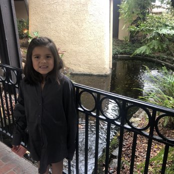 Orange Hill Restaurant & Events - My poor daughter after the amazing manger gave her a clean shirt - Steakhouses Near Me - Orange, California
