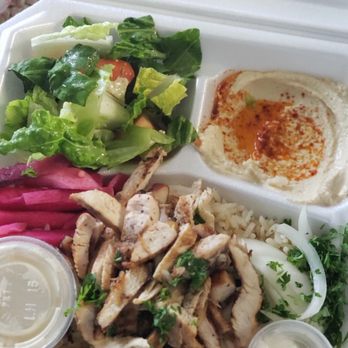 Waffa's Kitchen - Chicken Shawarma Plate - Mediterranean Near Me - Glendora, California