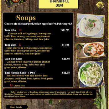 Thai Simple Dish - Soup - Thai Near Me - Provo, Utah Thai Simple Dish - Soup - Thai Near Me - Provo, Utah