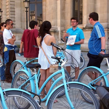 Blue Fox Travel - In front of the Louvre - Bike tours Near Me Blue Fox Travel - In front of the Louvre - Bike tours Near Me