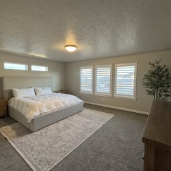Idaho Blinds & Shutters - Primary Bedroom shutters