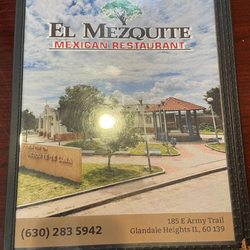 El Mezquite Mexican Restaurant - Menu