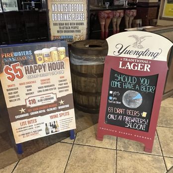 Firewaters Saloon Atlantic City - Happy Hour Menu - Bars Near Me - Atlantic City, New Jersey Firewaters Saloon Atlantic City - Happy Hour Menu - Bars Near Me - Atlantic City, New Jersey