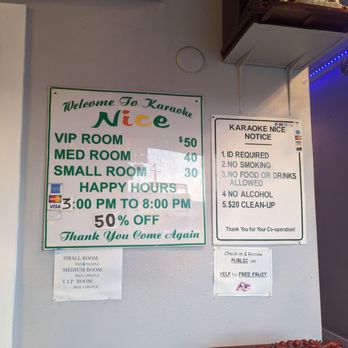 Karaoke Nice - Prices - Karaoke Near Me - Garden Grove, California