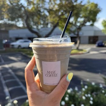 Mase Coffee - Black sesame einspanner - Coffee & Tea Near Me - La Mirada, California Mase Coffee - Black sesame einspanner - Coffee & Tea Near Me - La Mirada, California