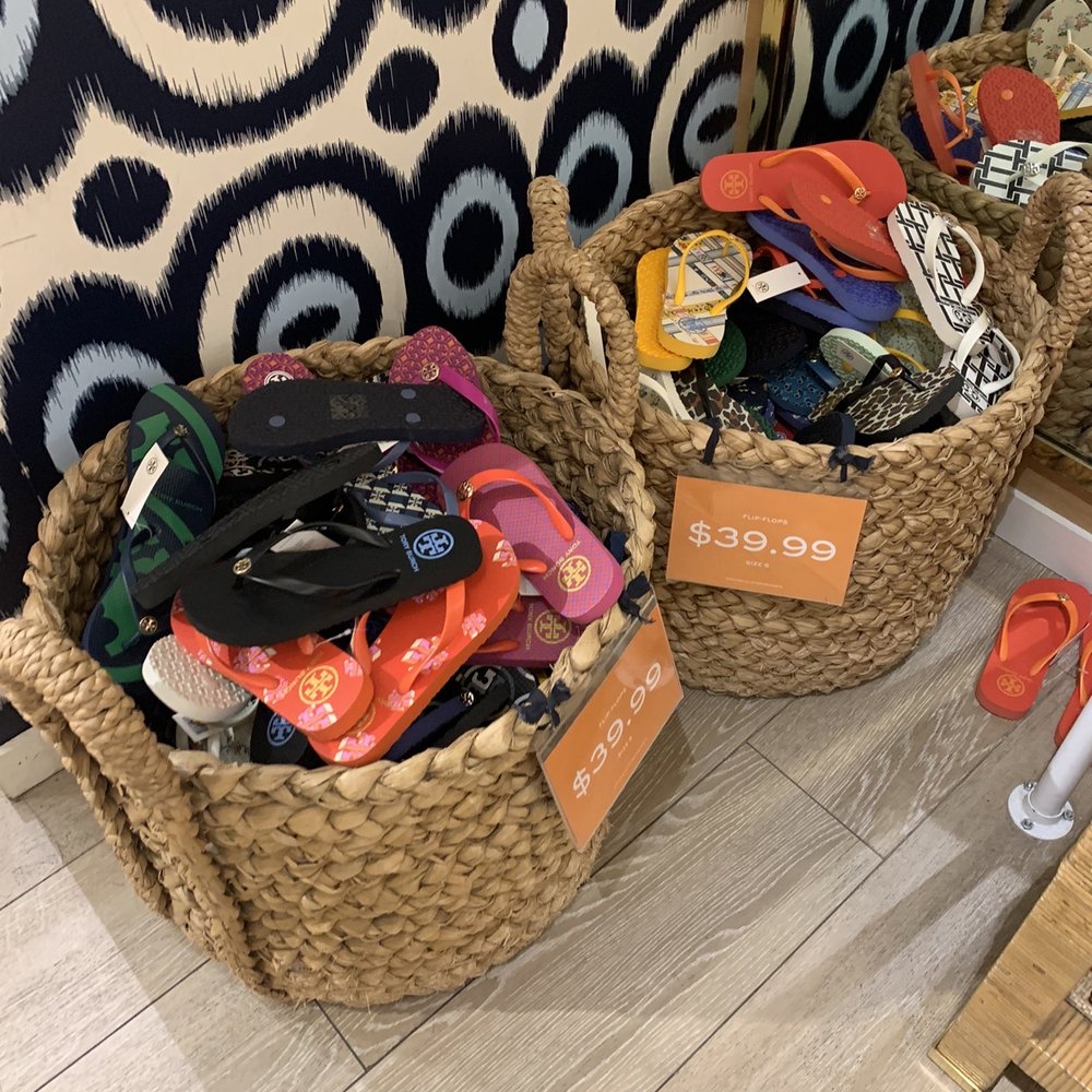 Tory Burch Outlet - $39 Flip flop take 4 lol!!! - Women's Clothing Near Me - Livermore, California