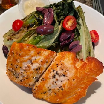 DoubleTree by Hilton Hotel & Suites Pittsburgh Downtown - Grilled Romain Salad $14 plus salmon $13. - Hotels Near Me - Pittsburgh, Pennsylvania