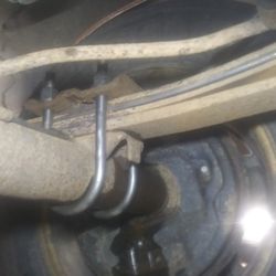 West Main Auto Repair and Towing - This photo shows leaf spring replacement with new u-bolts and center bolt
