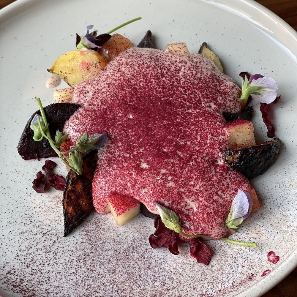 Aalto - "Charred" beets - Breakfast & Brunch Near Me - Jasper, Alberta