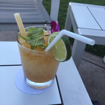 House Without A Key - Mai tai. With sugar cane. Nice touch - Seafood Near Me - Honolulu, Hawaii