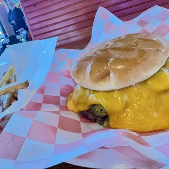 Chris Madrid's - Macho Flaming Jalapeño Cheddar - Burgers Near Me - San Antonio, Texas Chris Madrid's - Macho Flaming Jalapeño Cheddar - Burgers Near Me - San Antonio, Texas
