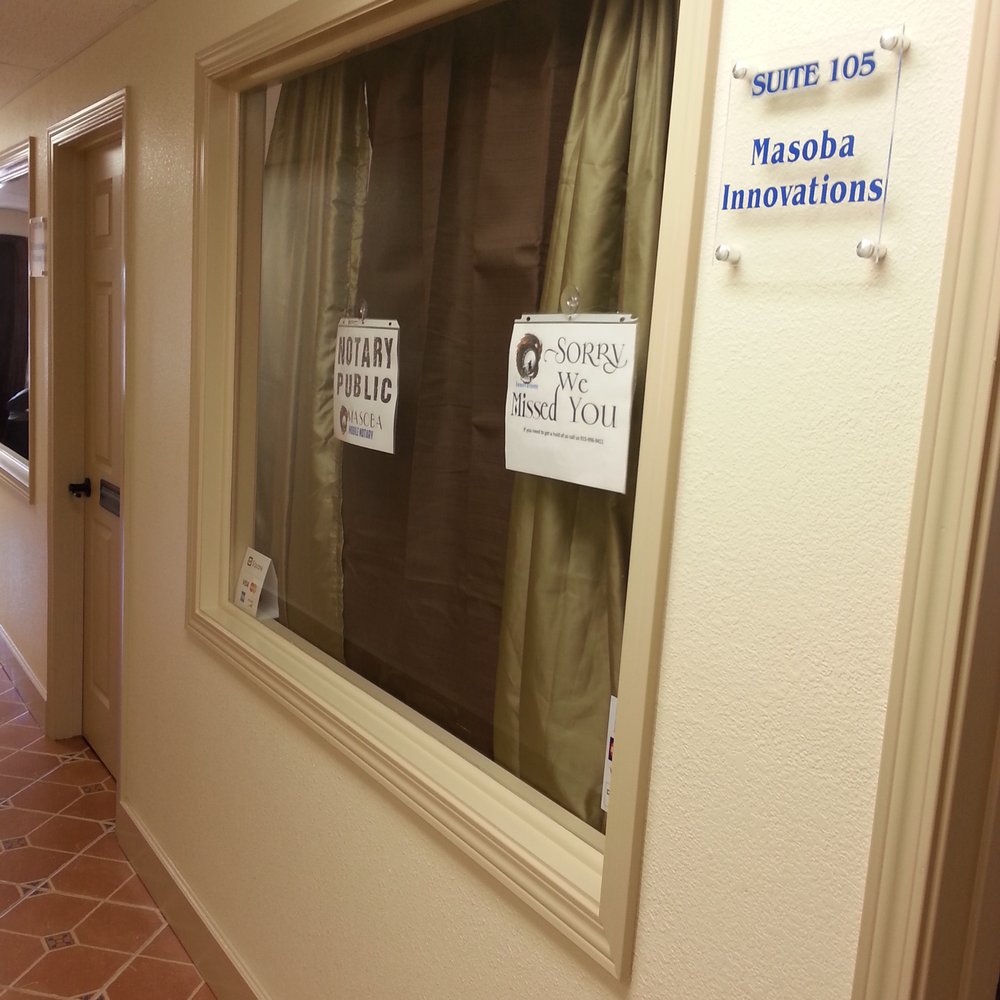 Masoba Innovations - They were closed, but opened up for us. - Notaries Near Me - El Paso, Texas Masoba Innovations - They were closed, but opened up for us. - Notaries Near Me - El Paso, Texas