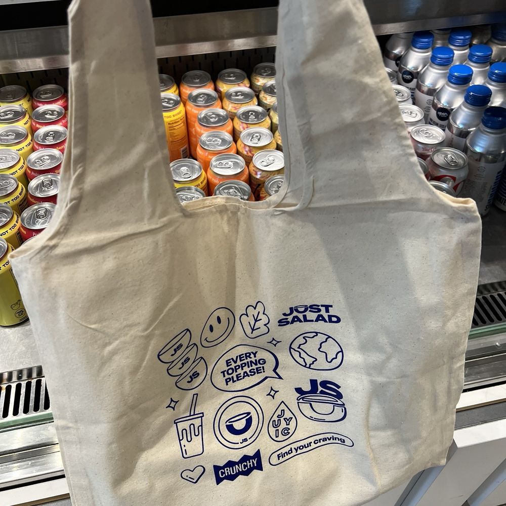 Just salad bag from Yelp! Just salad bag from Yelp!