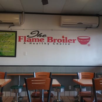Flame Broiler - tables and chairs in a restaurant - Fast Food Near Me - Anaheim, California Flame Broiler - tables and chairs in a restaurant - Fast Food Near Me - Anaheim, California