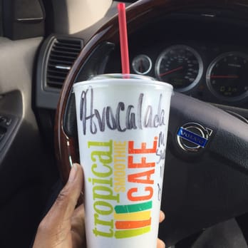 Tropical Smoothie Cafe - Avocado green smoothie (without sugar upon request) - Juice Bars & Smoothies Near Me - Gambrills, Maryland