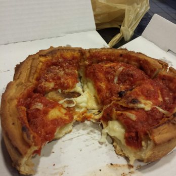 Giordano's - Individual 6" stuffed cheese pizza for $6.95 before taxes.  It was not on the dinner menu, but they prepared it when I requested it. - Pizza Near Me - Rosemont, Illinois