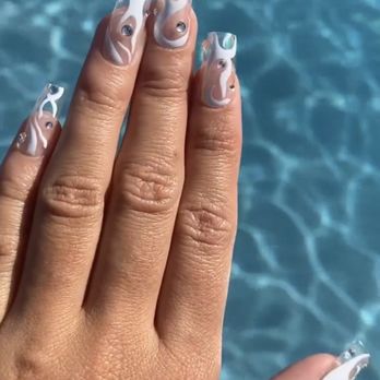 Nails By Trinnie - Y2k vibe nails for a music festival! - Nail Technicians Near Me - Rancho Cucamonga, California Nails By Trinnie - Y2k vibe nails for a music festival! - Nail Technicians Near Me - Rancho Cucamonga, California