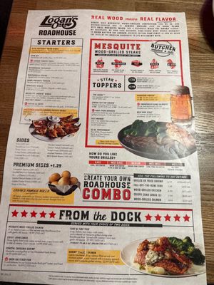 Menu photo 5 Logan's Roadhouse Alexandria, LA Menu photo 5 Logan's Roadhouse Alexandria, LA