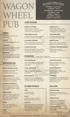 Menu photo 4 Wagon Wheel Pub Parma Heights, OH Menu photo 4 Wagon Wheel Pub Parma Heights, OH