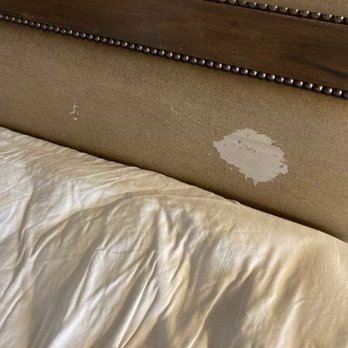 Best Western Plus Island Palms Hotel & Marina - worn vinyl headboard - San Diego, CA
