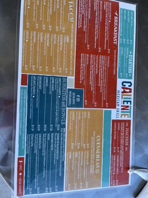 Menu photo 5 Caliente Mexican Grill Scottsdale, AZ Menu photo 5 Caliente Mexican Grill Scottsdale, AZ