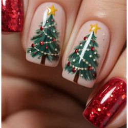 Paradise Nails Lounge and Spa - My latest... Christmas nails!!