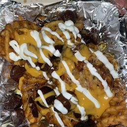 Not worth the hype burnt sausage very little cheese and sour cream. 4/10 Not worth the hype burnt sausage very little cheese and sour cream. 4/10