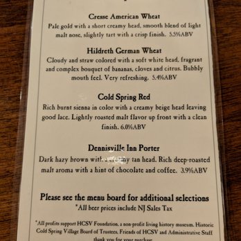 Cold Spring Brewery - Breweries Near Me - Cape May, New Jersey