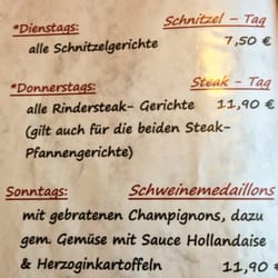 Gaststätte Kleine-Möllhoff - Eventkarte