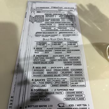 Pokesan - Build your own and menu - Poke Near Me - Kansas City, Missouri Pokesan - Build your own and menu - Poke Near Me - Kansas City, Missouri