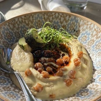 Aba - Smoky Garlic Hummus - Mediterranean Near Me - Chicago, Illinois