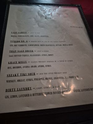 Menu photo 1 The Hawk Long Beach, CA