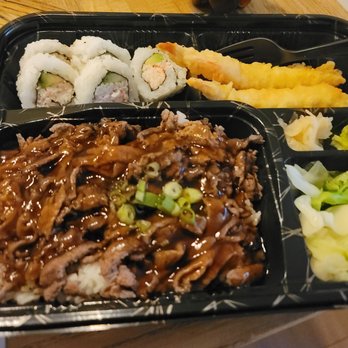 Grill N Chop - beef Bento box - Sushi Bars Near Me - Gilbert, Arizona