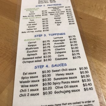 Momo Sushi - Build your own cupbop - Japanese Near Me - Ann Arbor, Michigan