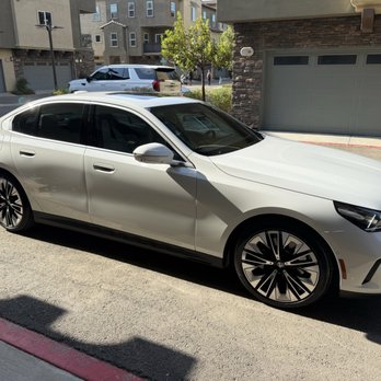 Qtinting - 2026 BMW 530i after ceramic tint and ceramic coating. - Car Window Tinting Near Me - Oxnard, California