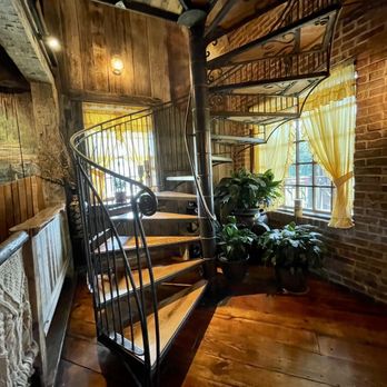 The Yellow Deli - Hiddenite - Spiral staircase (elevator around corner) - Delis Near Me - Hiddenite, North Carolina The Yellow Deli - Hiddenite - Spiral staircase (elevator around corner) - Delis Near Me - Hiddenite, North Carolina