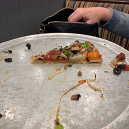 Pizza. Last King Arthur combination slice left.