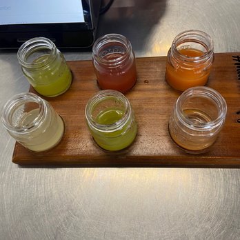 Manna Juice Bar - Plate of juice several testing opportunities - Juice Bars & Smoothies Near Me - Mansfield, Texas Manna Juice Bar - Plate of juice several testing opportunities - Juice Bars & Smoothies Near Me - Mansfield, Texas