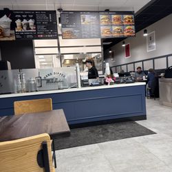 Wayback Burgers - Front counter